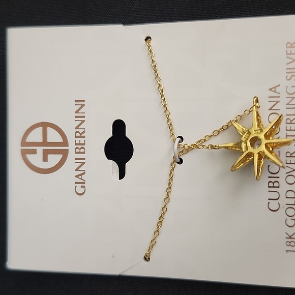 Giani Bernini Gold Star Pendant Necklace - Picture 3 of 3